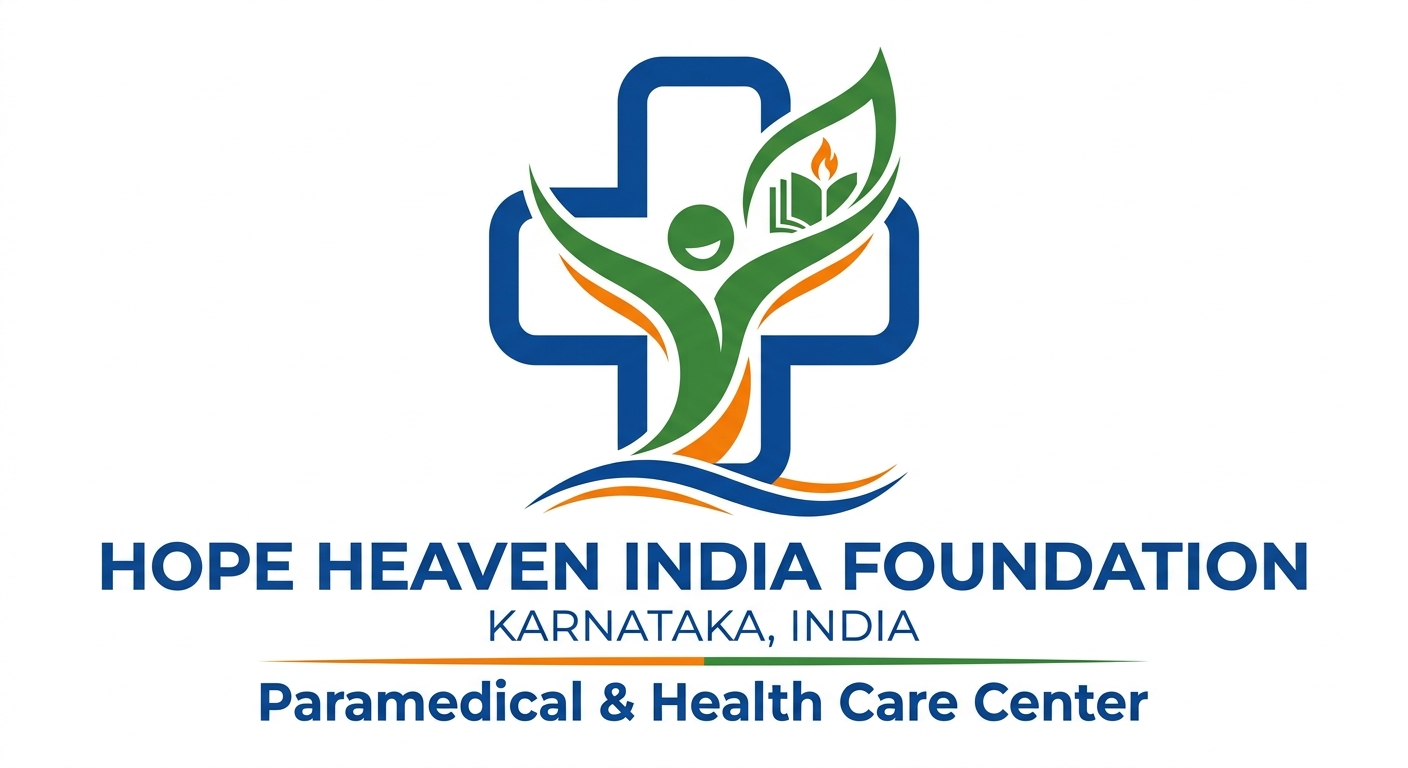 hopeheaven paramedical Health Care Foundation Karnataka India Logo